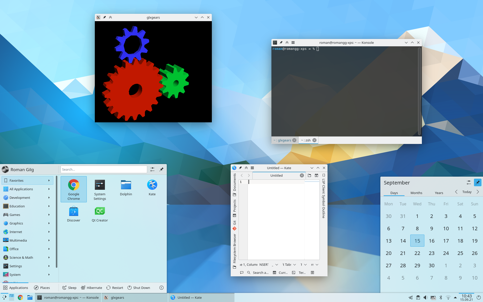 KWinFT together with Plasma Desktop
